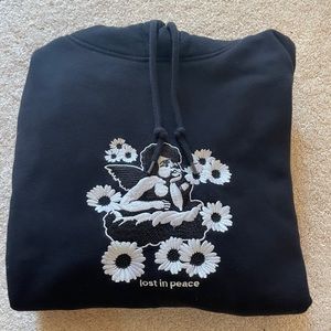 Black aesthetic hoodie